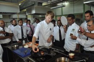 World Champion 2009 Chef Geir Skeie in Sri Lanka