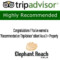 Elephant Reach Awarded With The Recommended On Trip Advisor