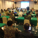 CICRA Master Trainer Krishnan Rajagopal conducting a training session at the Cyber Endeavor in Thailand.