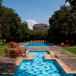 Hotel-Sigiriya---View-of-the-Lion-Rock-along-with-the-pool