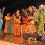 A Traditional Dance Troupe performs percussion at the state Reception and Gala Dinner for the delegates of Commonwealth Business Council at the Air Force Reception Hall in Attidiya, Sri Lanka on Tuesday, Nov. 12, 2013.