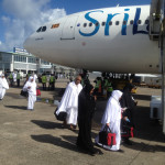 Hajj Pilgrims leaving for the holy journey