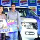 August 2017 Winner for Season 2 of Mobitel’s Cash Bonanza Montero Extravaganza drives away with a brand new Montero